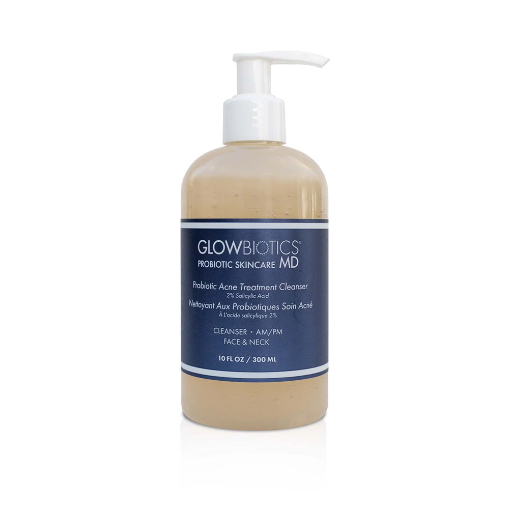View of Probiotic Acne Treatment Cleanser 10 oz. pump