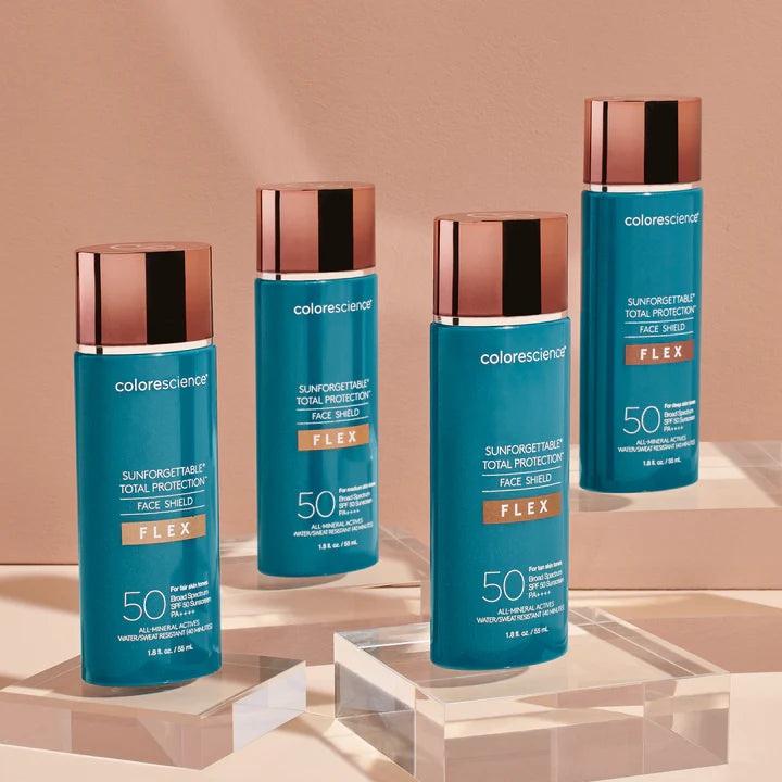 colorescience ShieldFLEX SPF 50 2個セット SUNFORGETTABLE® TOTAL PROTECTION™ FACE SHIELD FLEX SPF 50