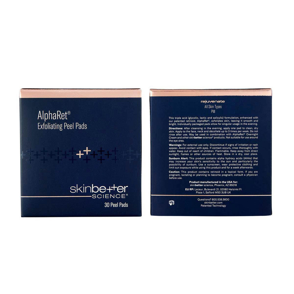 AlphaRet Exfoliating Peel Pads 30 ct