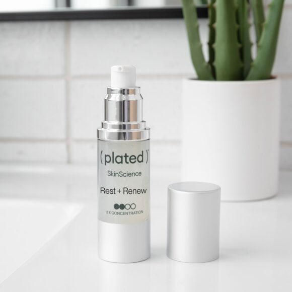 plated 2x SkinScience Rest + Renew